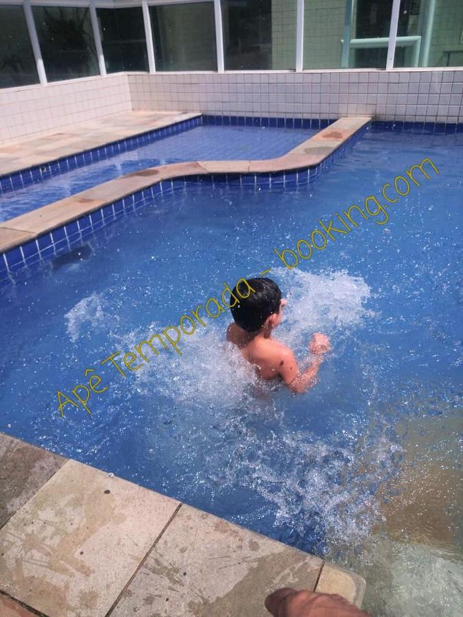 Ape Temporada Praia Grande Sp Completo Com Piscina, Churrasqueira, Estacionamento 外观 照片