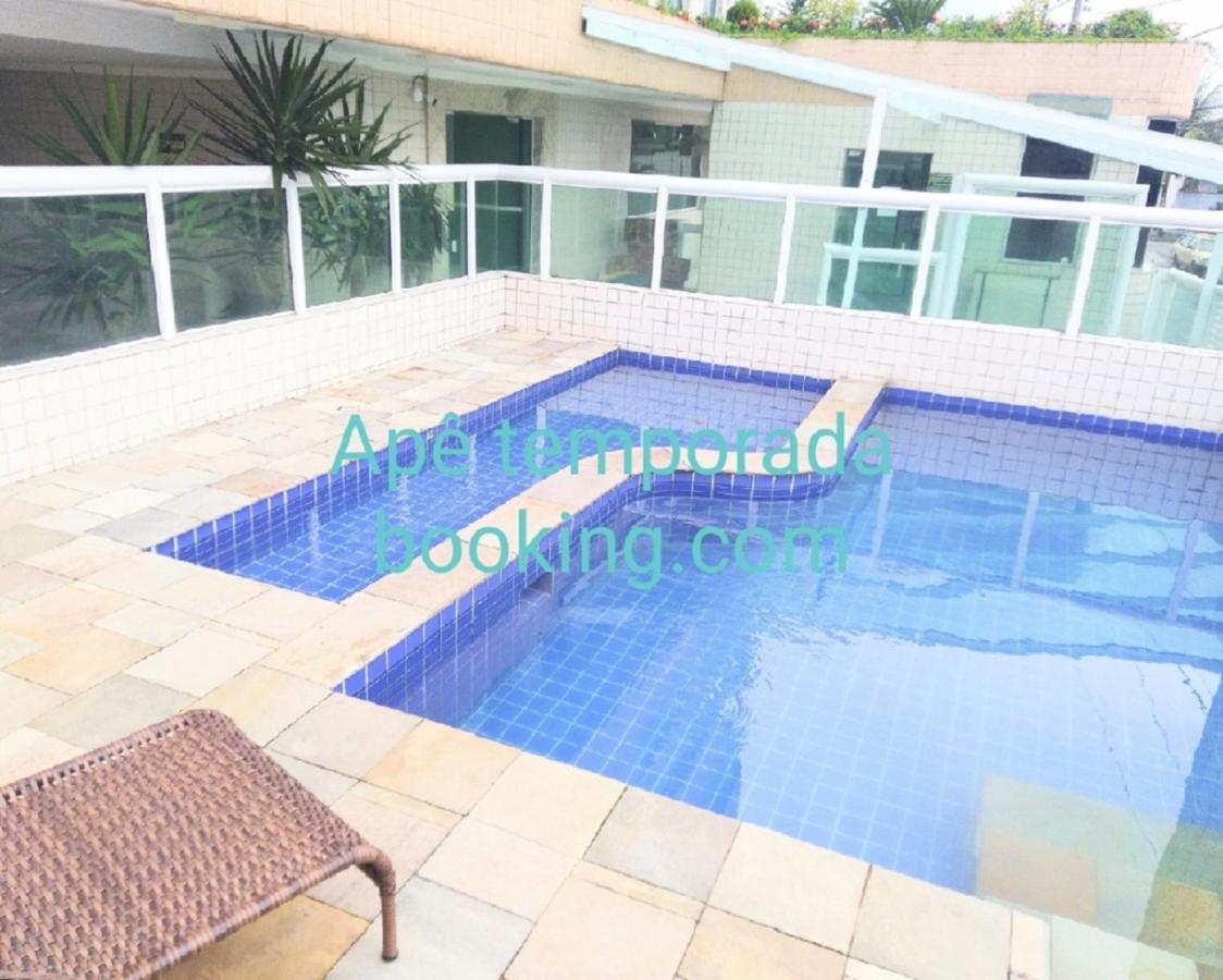 Ape Temporada Praia Grande Sp Completo Com Piscina, Churrasqueira, Estacionamento 外观 照片