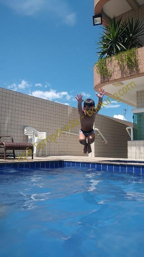 Ape Temporada Praia Grande Sp Completo Com Piscina, Churrasqueira, Estacionamento 外观 照片