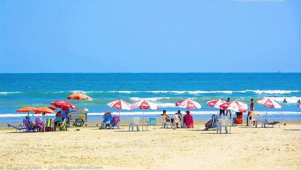 Ape Temporada Praia Grande Sp Completo Com Piscina, Churrasqueira, Estacionamento 外观 照片